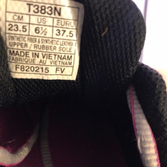 Asics T383N Gel-Venture 4 Pink Gray Black - Picture 7 of 7